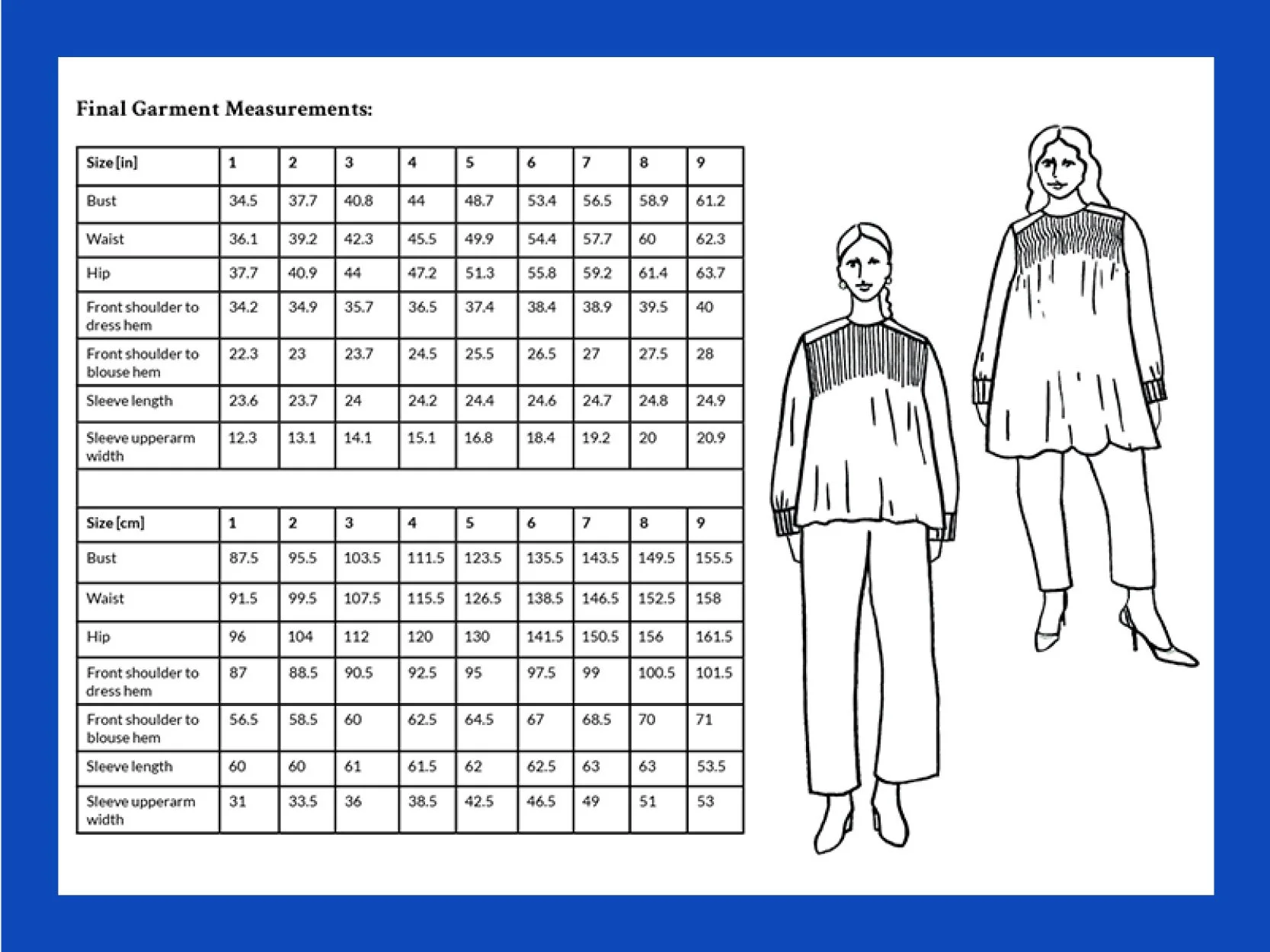 Digital Sewing Pattern SPIRAL — TAUKO Indie Sewing Magazine